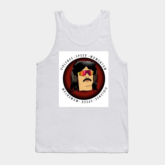 Dr Disrespect Tank Top by Suzannafell